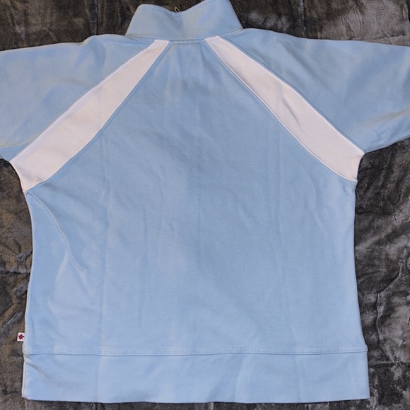 Y2K Whistler Baby-blue Zip-up Sweater - Women’s XS/S 🦋 - Picture 4 of 7